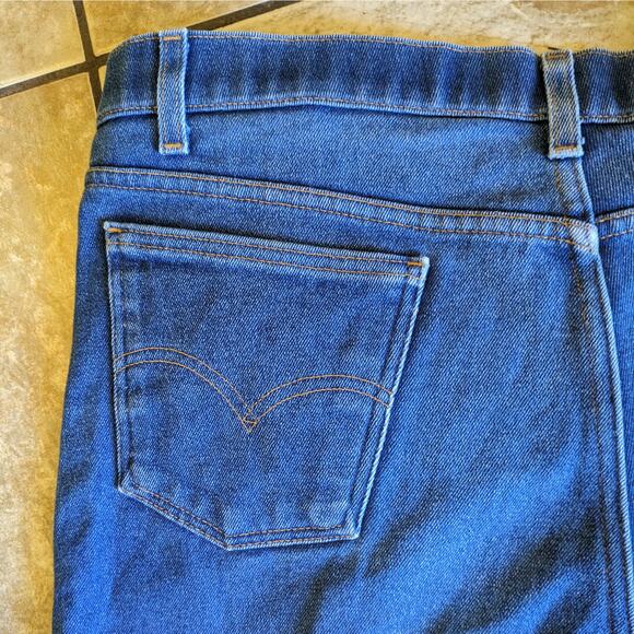 Vintage 1960s Mens Levis Orange Tab Action Jeans 20x29 Damaged Tags Denim - Picture 13 of 13